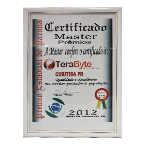 Prêmio Terabyteshop Master Certificados