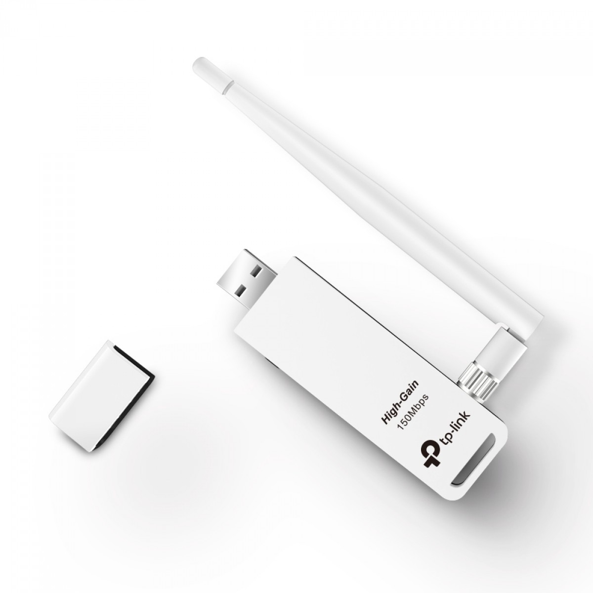 Adaptador Wireless N USB TP-Link, 150Mbps, TL-WN722N