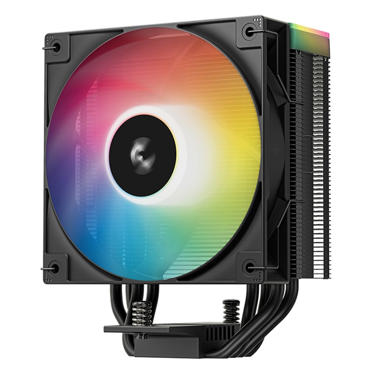 Air Cooler para Processador DeepCool AG400 BK ARGB V2, 120mm, Intel-AMD, Preto, R-AG400-BKAMMN-GJD