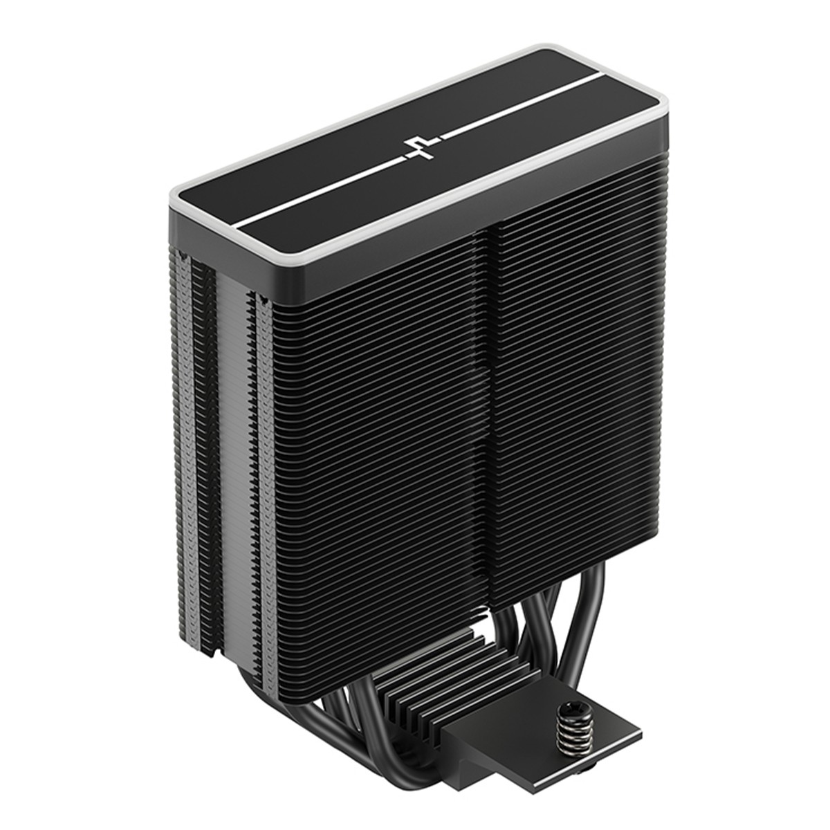 Air Cooler para Processador DeepCool AG400 BK ARGB V2, 120mm, Intel-AMD, Preto, R-AG400-BKAMMN-GJD