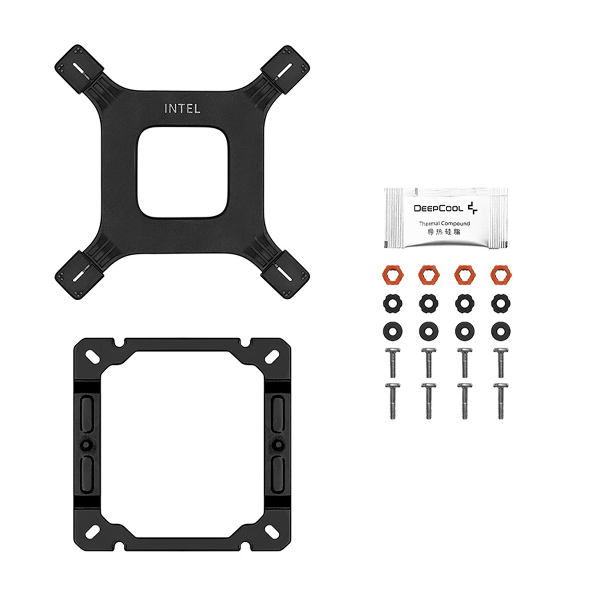 Air Cooler para Processador DeepCool AG400 BK ARGB V2, 120mm, Intel-AMD, Preto, R-AG400-BKAMMN-GJD
