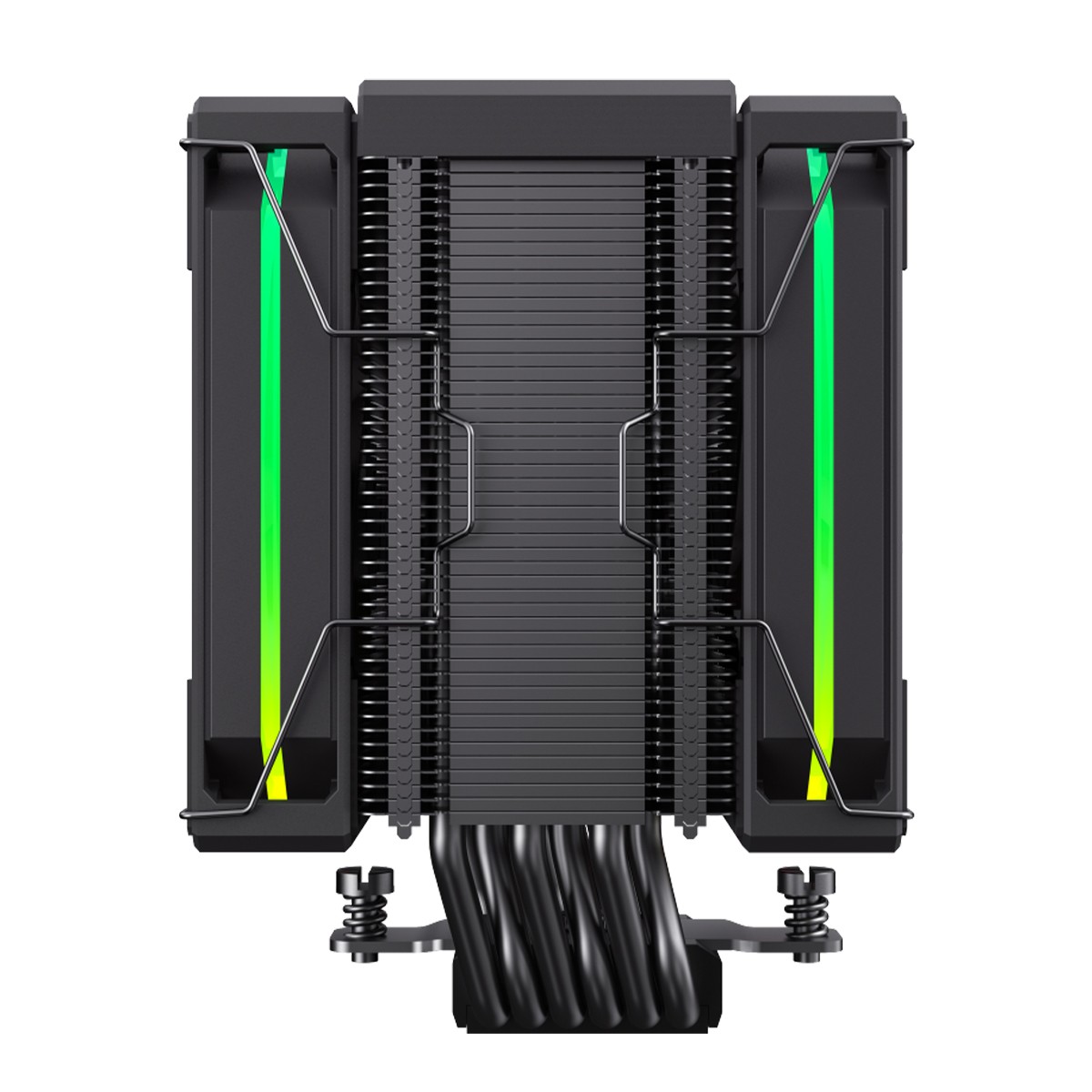 Air Cooler Para Processador Gamemax Sigma 620 BK, ARGB, 2x 120mm, Com Display LCD, Intel-AMD, Preto