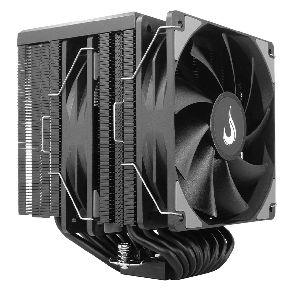 Air Cooler Para Processador Rise Mode Storm 8 Black, 120mm, Intel-AMD, Preto, RM-ACST-B