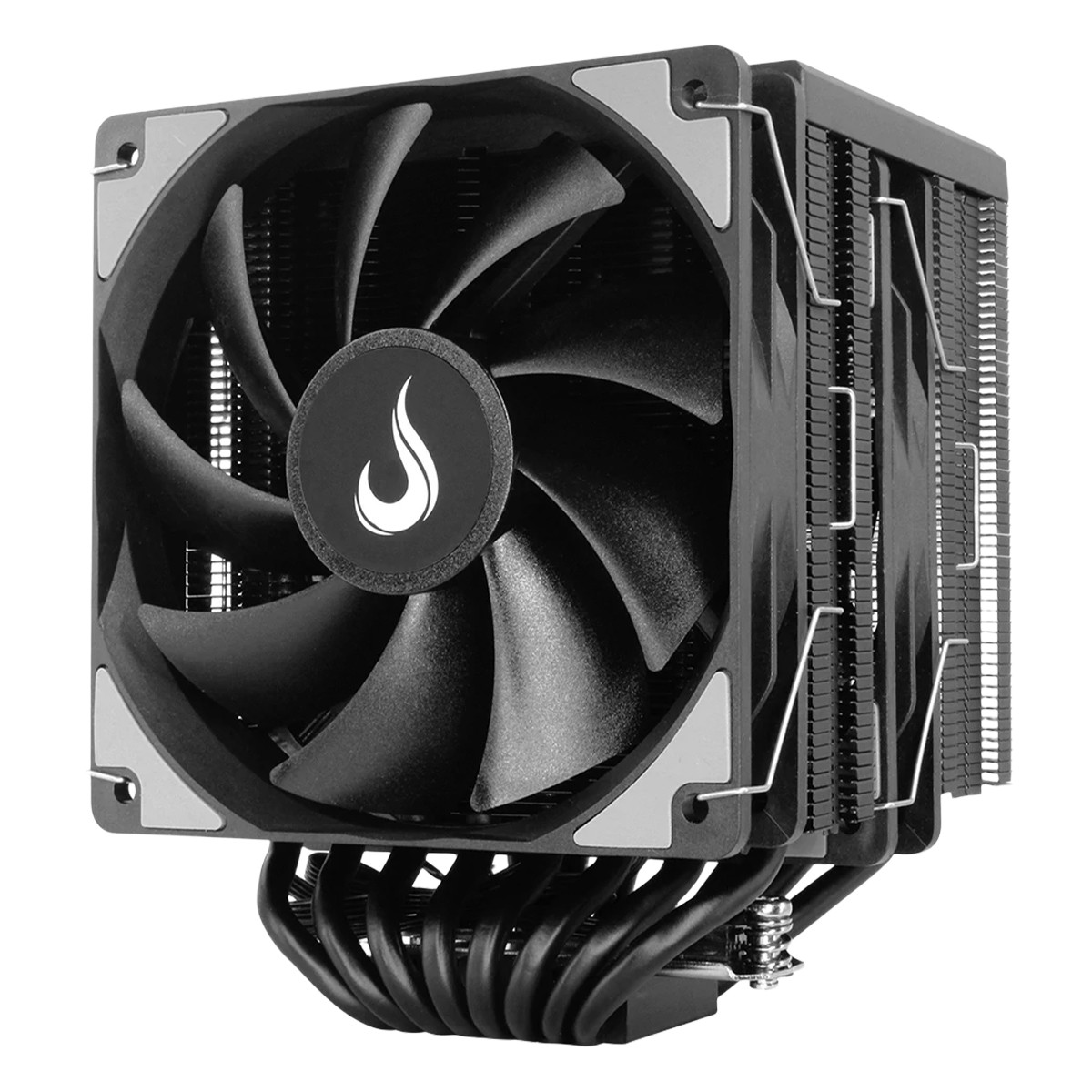 Air Cooler Para Processador Riser Mode Storm 8 Black, 120mm, Intel-AMD, Preto, RM-ACST-B