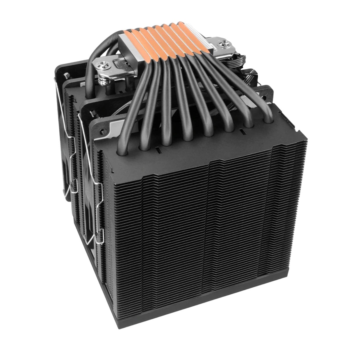 Air Cooler Para Processador Riser Mode Storm 8 Black, 120mm, Intel-AMD, Preto, RM-ACST-B
