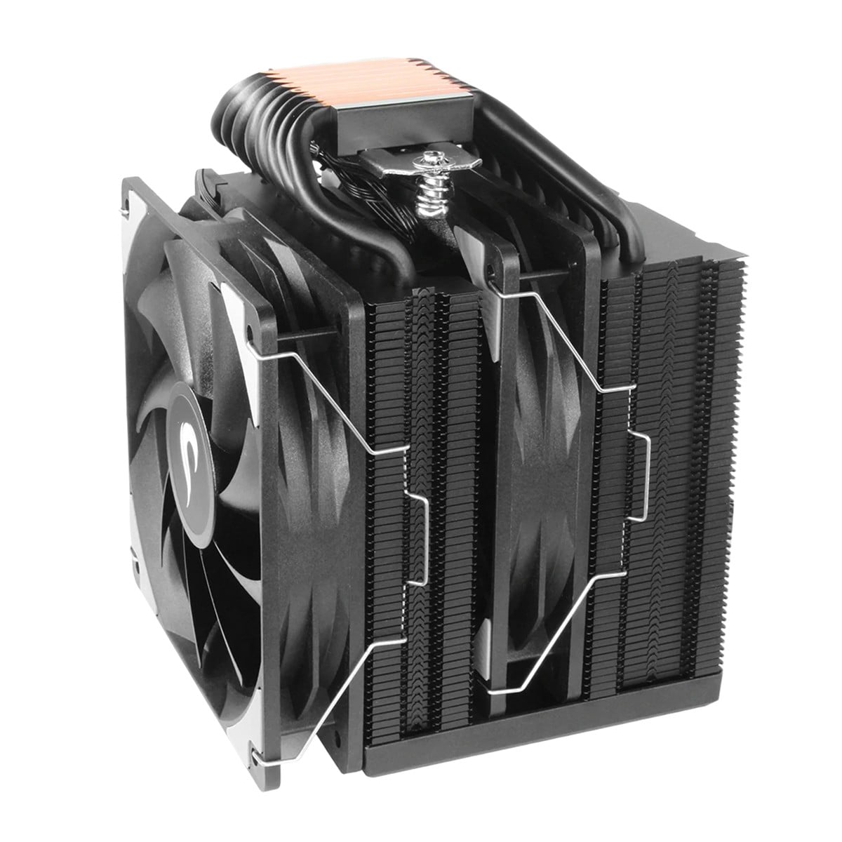 Air Cooler Para Processador Riser Mode Storm 8 Black, 120mm, Intel-AMD, Preto, RM-ACST-B