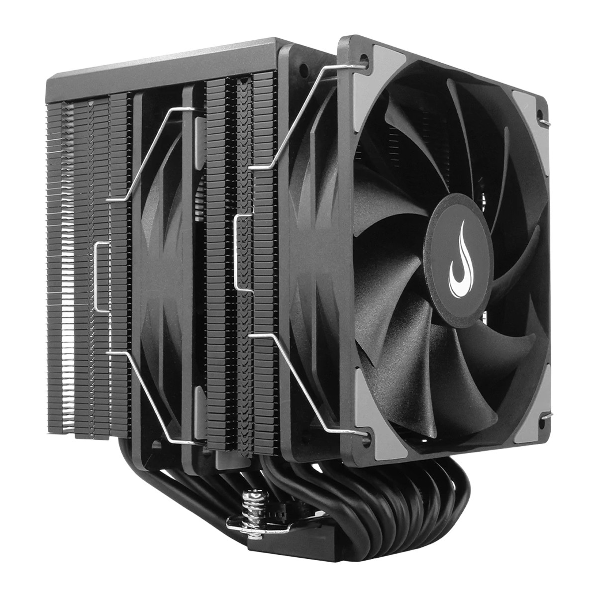 Air Cooler Para Processador Riser Mode Storm 8 Black, 120mm, Intel-AMD, Preto, RM-ACST-B