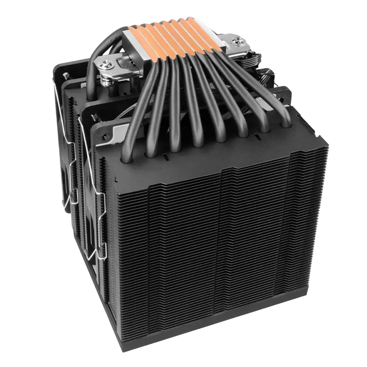 Air Cooler Para Processador Riser Mode Storm 8 Black, ARGB, 120mm, Intel-AMD, Preto, RM-ACST-ARGB-B