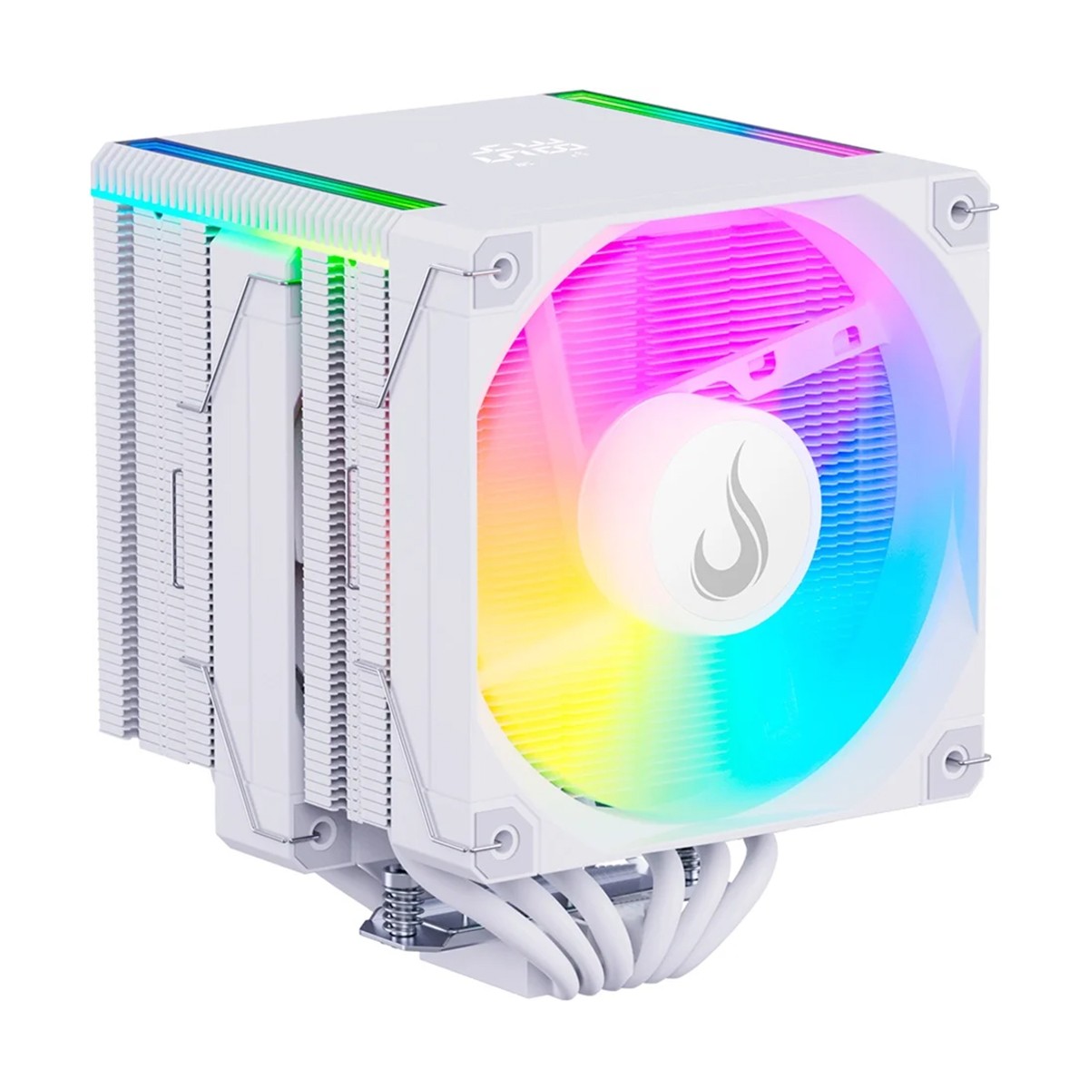 Air Cooler Para Processador Riser Mode Temp 6 Pro White, ARGB, 120mm, Intel-AMD, Branco, RM-ACT6P-ARGB-W