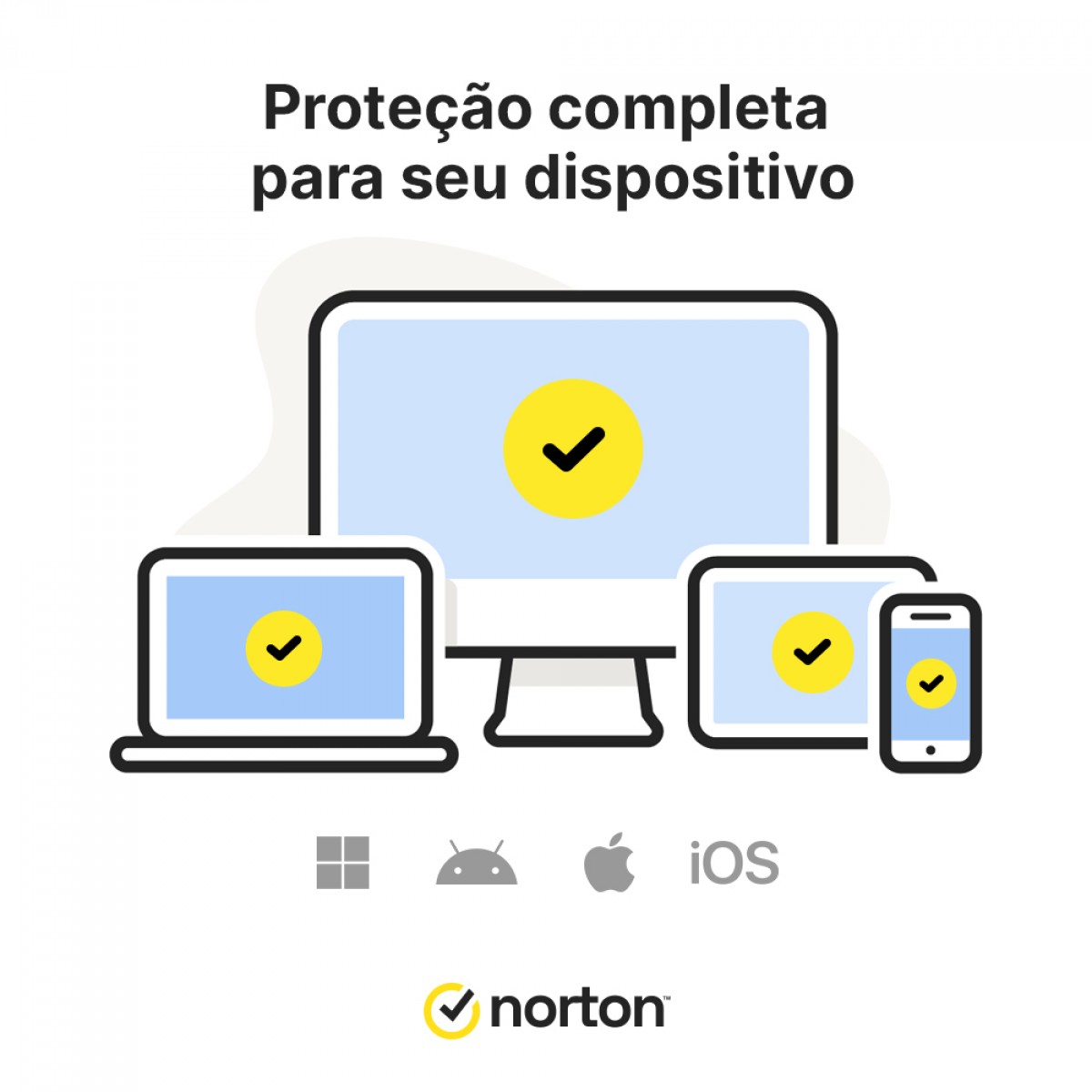 Antivírus Norton 360 Standard, 1 Dispositivos, 12 Meses, Digital para Download, 21430735