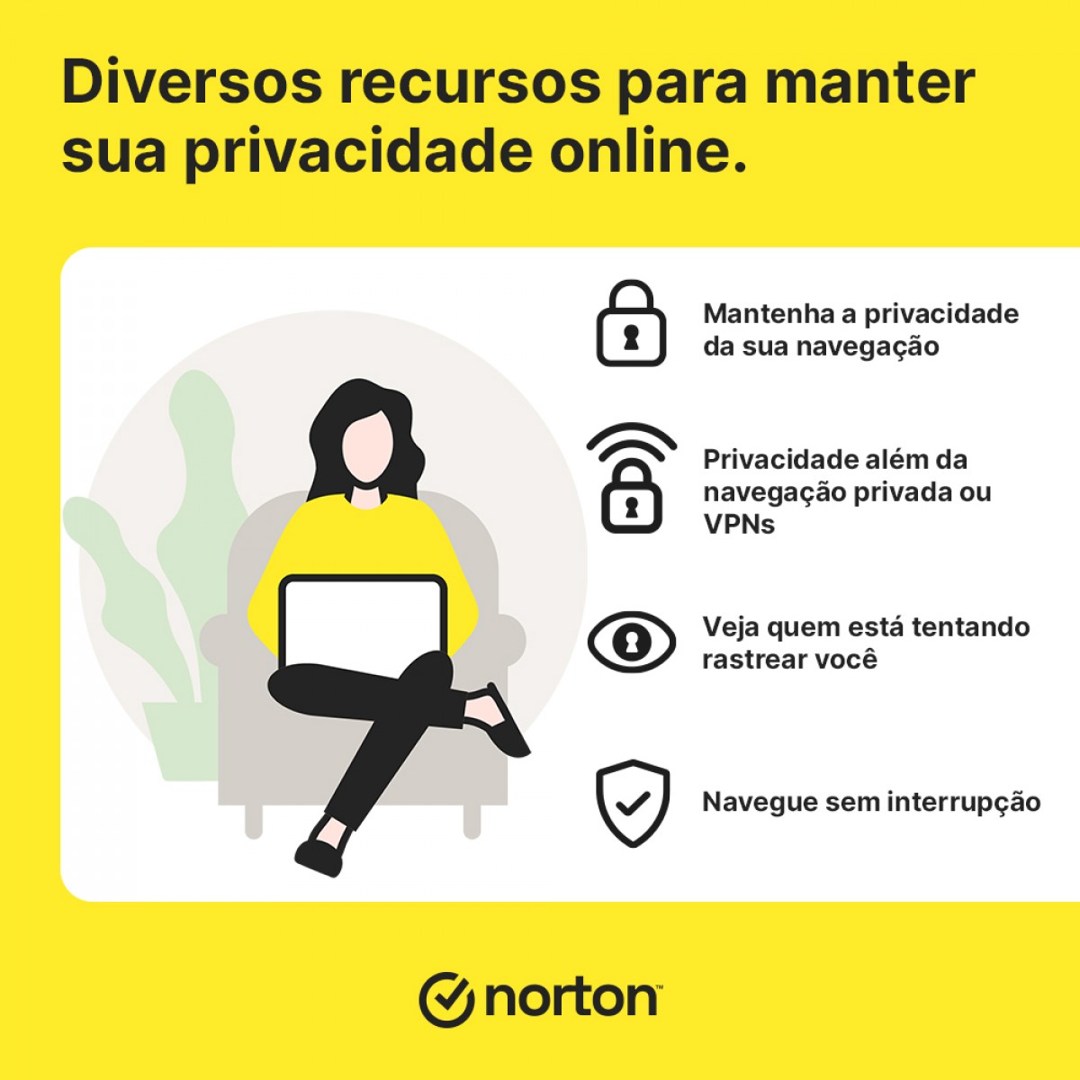 Antivírus Norton Antitrack, 1 Dispositivo, 12 Meses ESD, 21430261