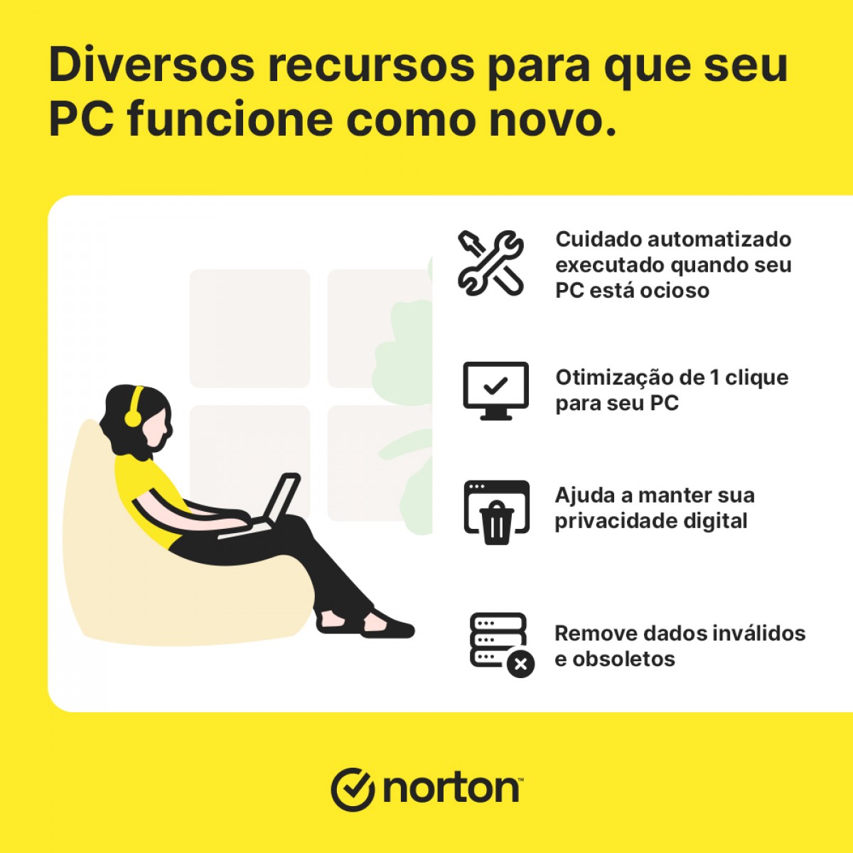 Antivírus Norton Utilities Ultimate, 10 Dispositivos, 24 Meses, Digital para Download, 21430281