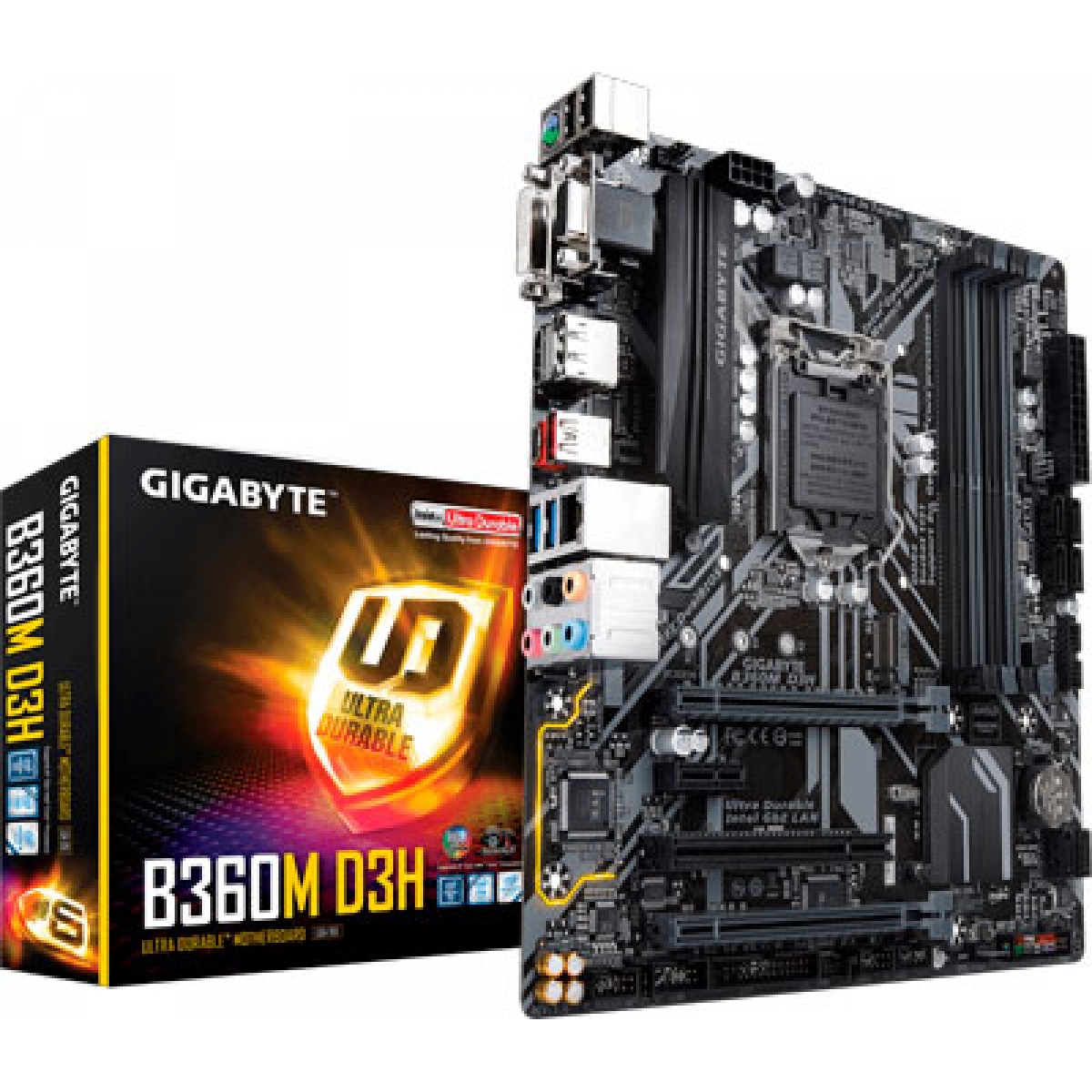 Gigabyte b360m d3h обзор