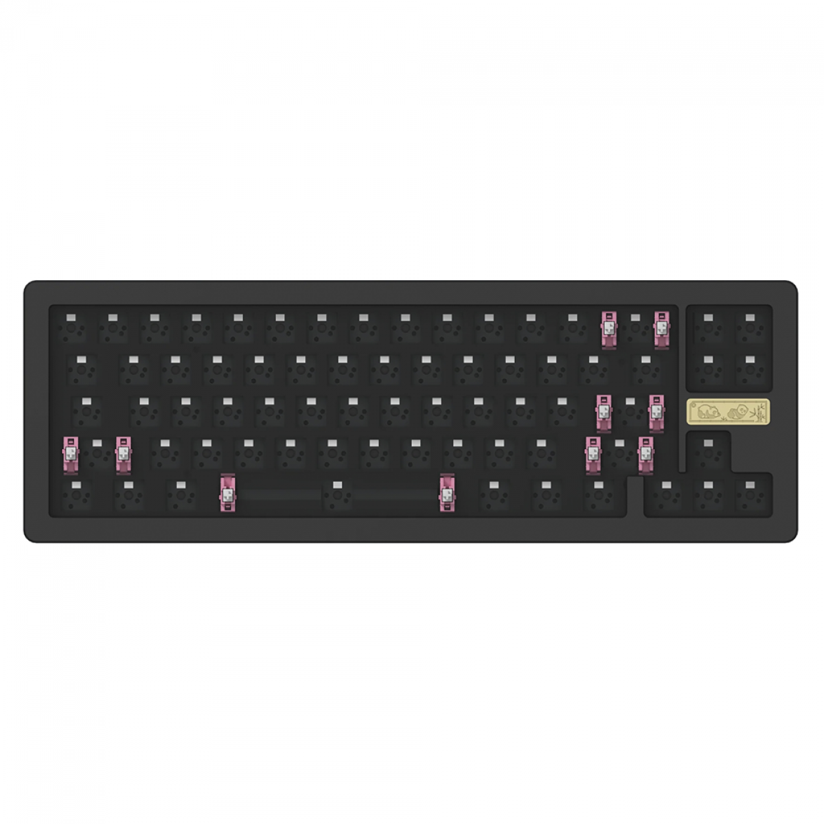Base de Teclado Akko DIY ACR Pro 68 Kit, 68 Teclas, Black