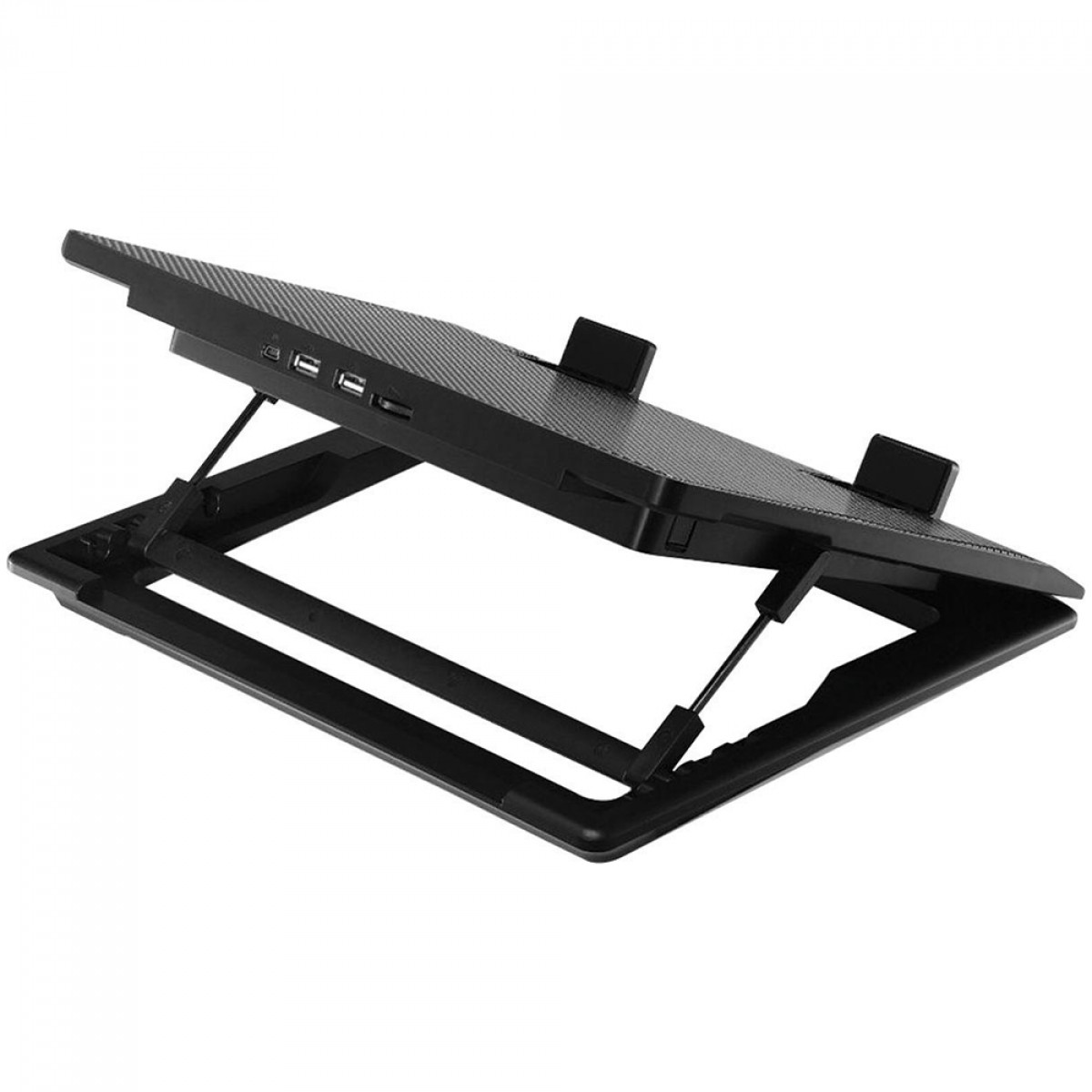 Base Para Notebook Cooler Master NotePal Ergostand Lite, Até 15'', Com 1 Ventoinha De 160mm, Preto, R9-NBS-ESLK-GP