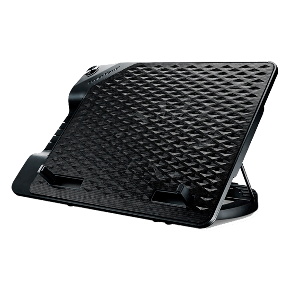 Base Para Notebook Cooler Master Ergostand III, até 17 ", Com Ventoinha de 230mm, Preto, R9-NBS-E32K-GP