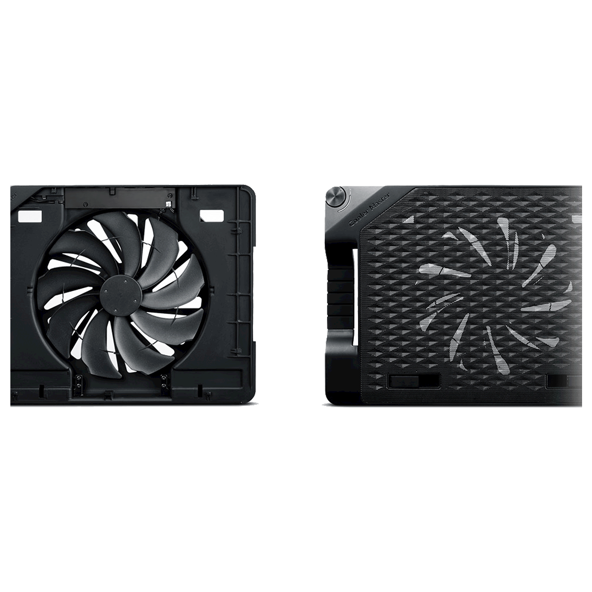 Base Para Notebook Cooler Master Ergostand III, até 17 ", Com Ventoinha de 230mm, Preto, R9-NBS-E32K-GP