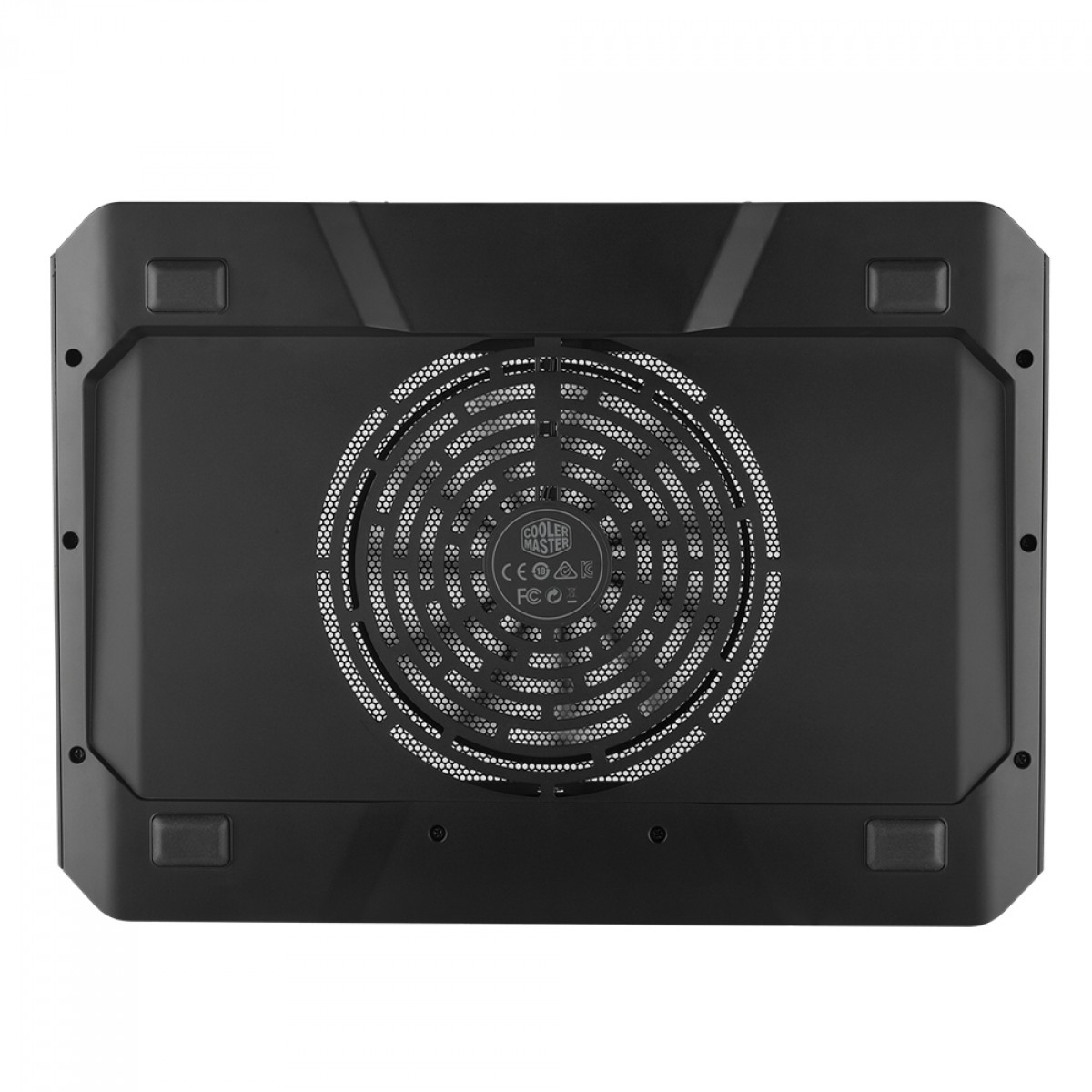 Base Para Notebook Cooler Master Notepal X150R, até 17", Com Ventoinha de 160mm, Preto, MNX-SWXB-10FN-R1