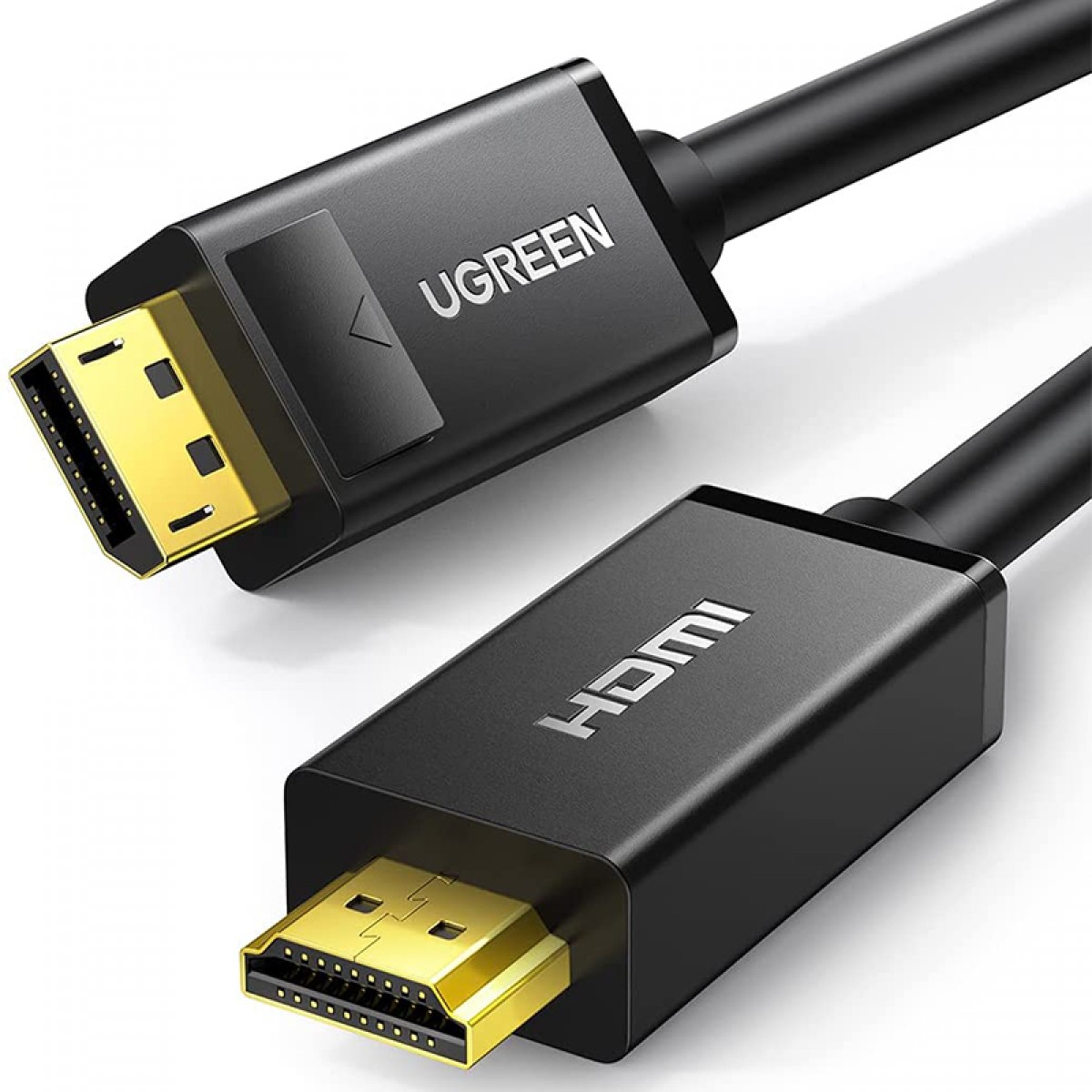 Cabo DisplayPort para HDMI Ugreen, Macho, 2m, Preto, DP101, 10202