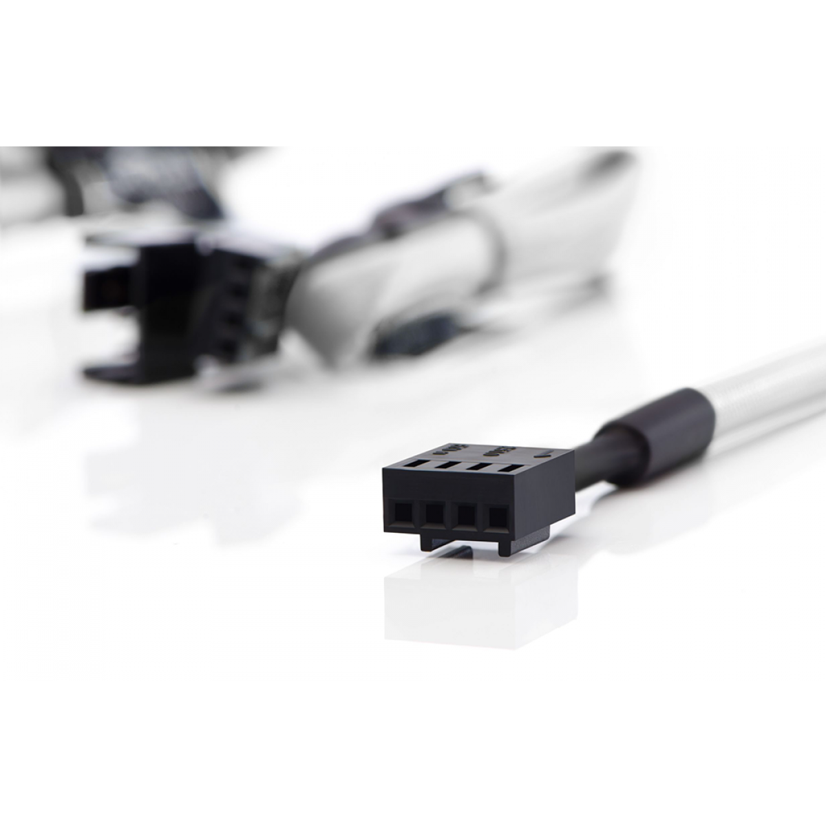 Cabo Extensor Para Fans Noctua, NA-SEC1, Chromax White, Pack com 4 unidades