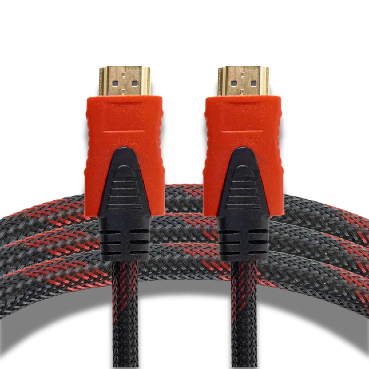 Cabo HDMI 1.4 Knup, 1.5m, Preto e Vermelho, KP-YP5003 1.5 M
