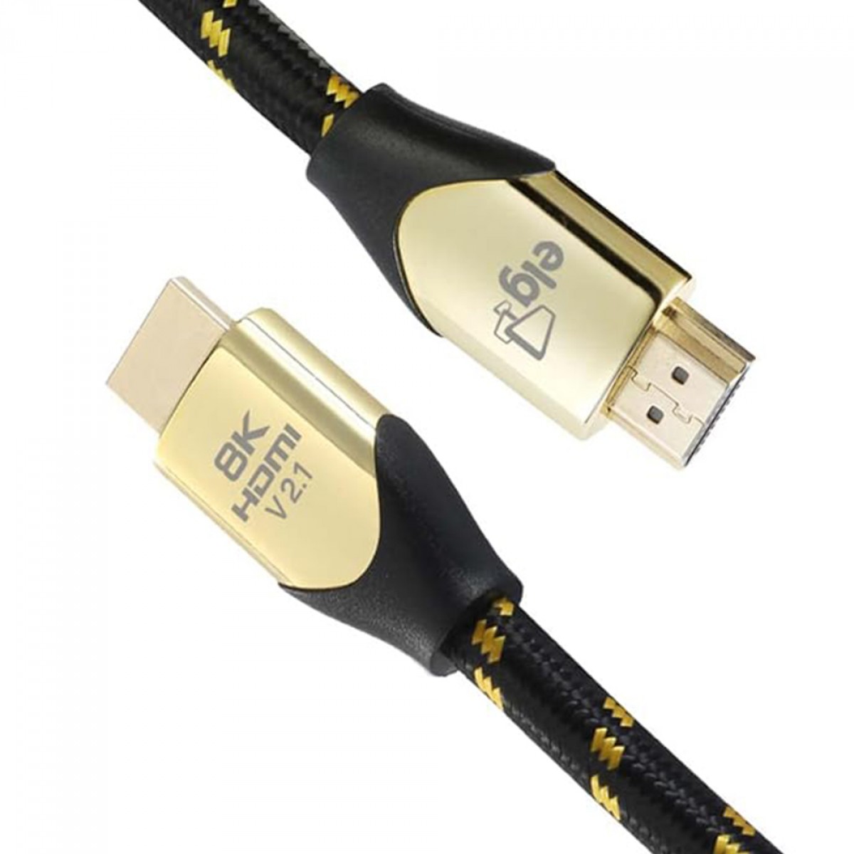 Cabo HDMI 2.1 ELG, 2m, 8K High Speed, 3D Ready, Preto, HS8K20