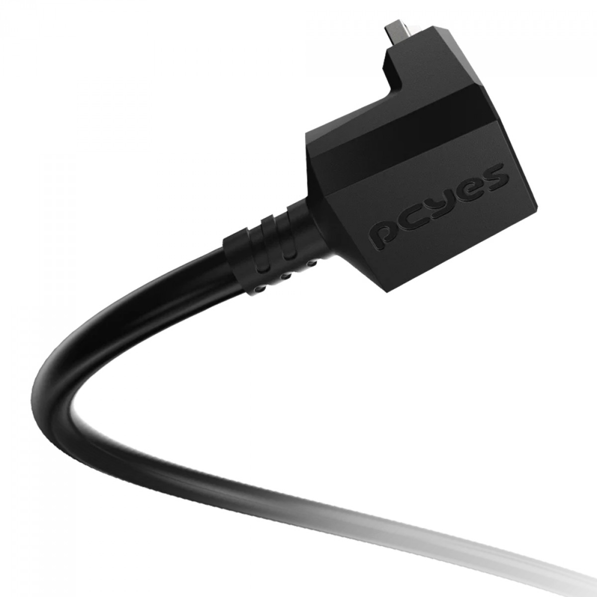 Cabo HDMI 2.1 PCYes, 8K 60Hz, 3D, Com Conector 90º Vertical, 2 Metros, PH21-2V-D