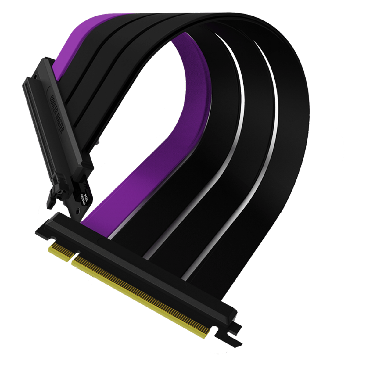 Cabo Riser Cooler Master, X16 - 300MM, PCIe 4.0 x 16, 300mm, Black, MCA-U000C-KPCI40-300