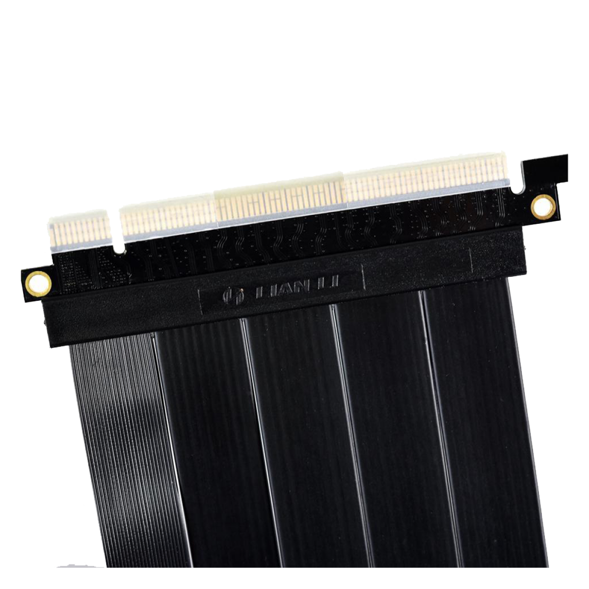 Cabo Riser Lian Li, PCI-e 4.0, x16, 200mm, Black, PW-PCI-420