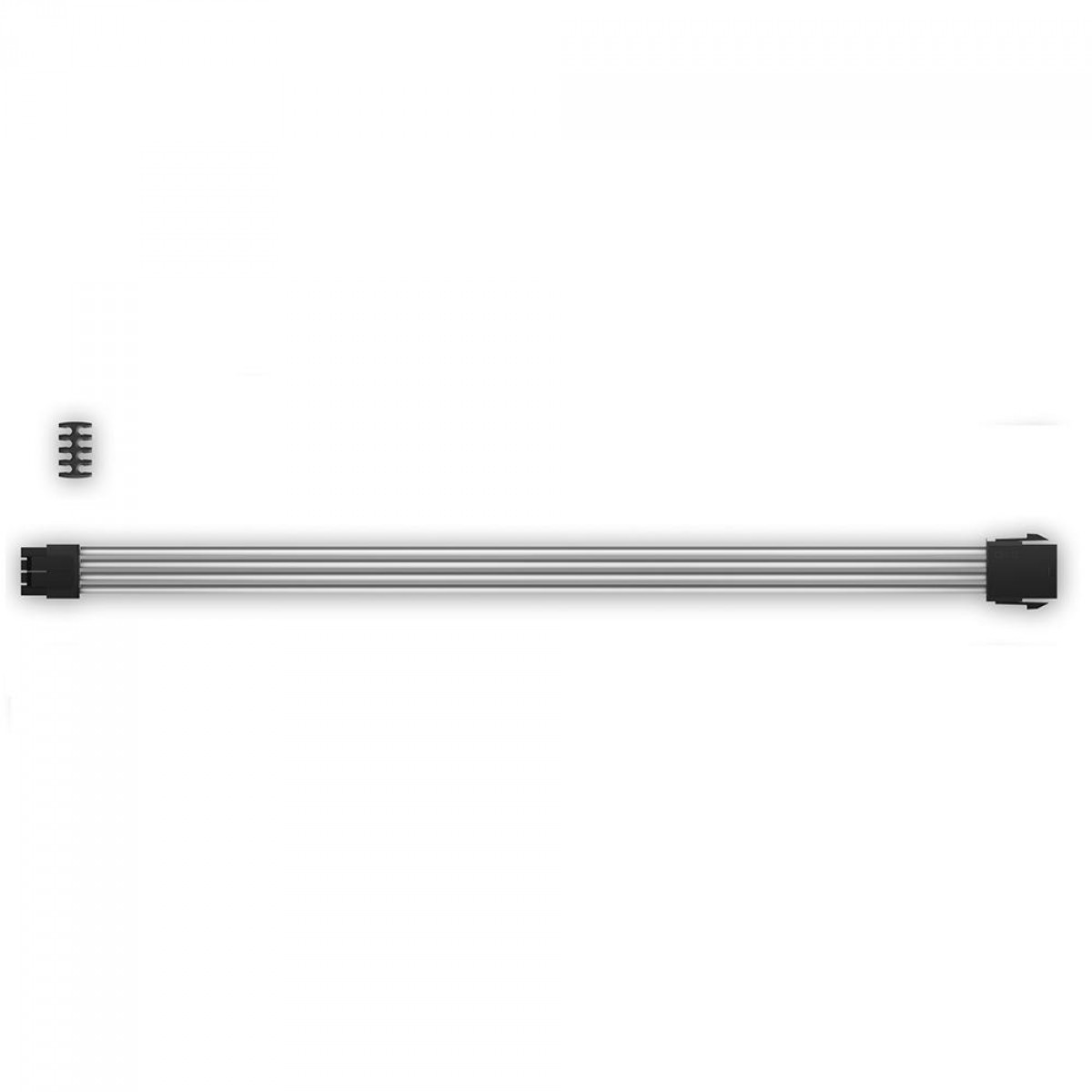 Cabo Sleeved DeepCool, 8 Pinos, 30cm, Branco, DP-EC300-CPU8P-WH