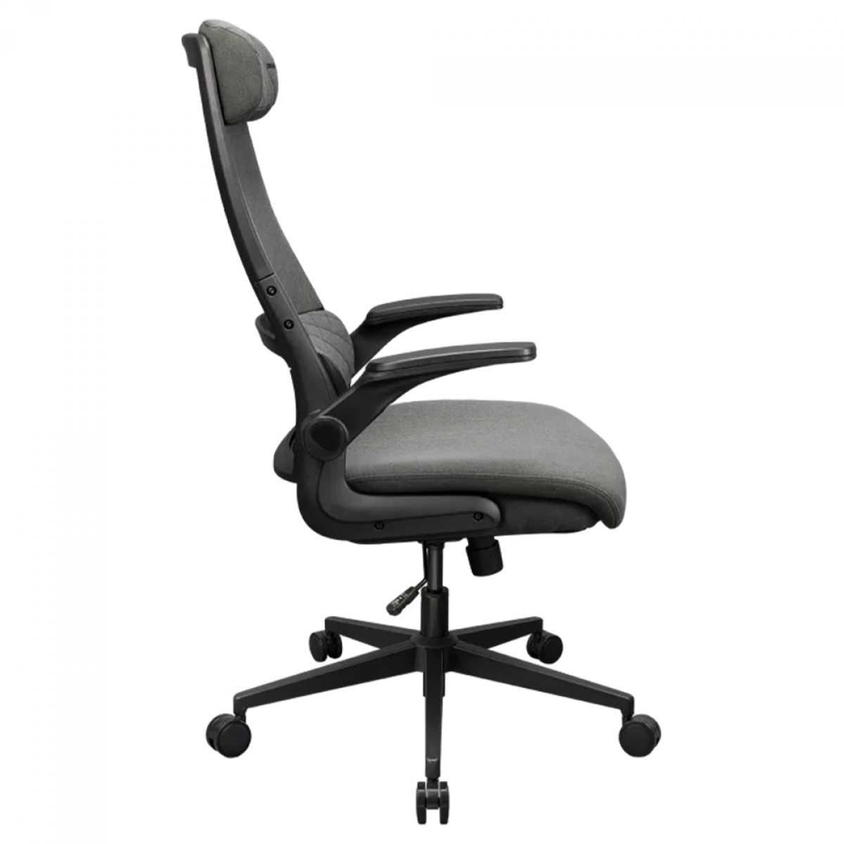 Cadeira Cougar Stryder, Ergonômica, Tecido, Cinza, CGR-STD-GRB
