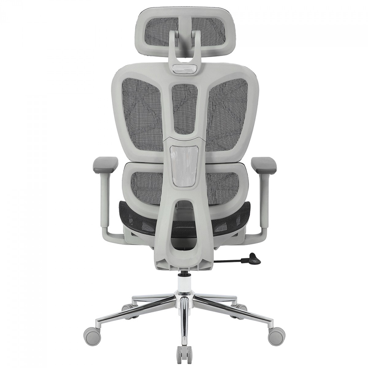 Cadeira de Escritório Bluecase Office Ergo Master, Cinza, Estrutura Cinza, Ajustável, BCOM-01GYGL