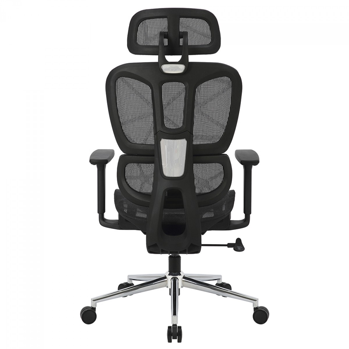 Cadeira de Escritório Bluecase Office Ergo Master, Cinza, Estrutura Preto, Ajustável, BCOM-01GYBK