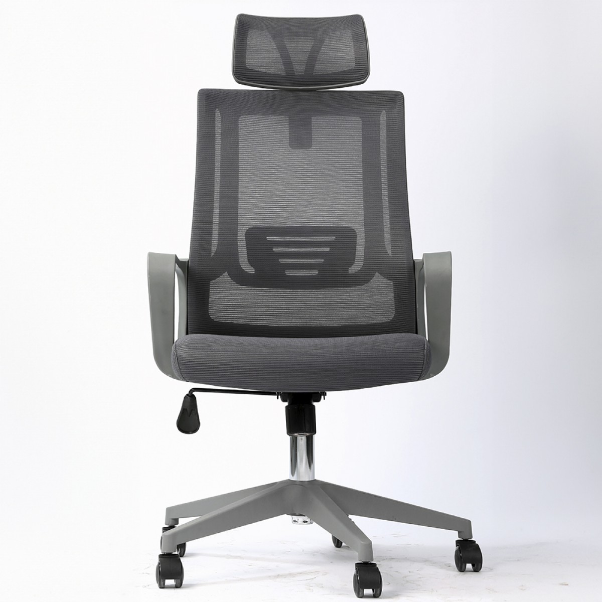 Cadeira de Escritório Bluecase Office Ergo Prime, Cinza, Estrutura Cinza, Ajustável, BCOP-01GYGY