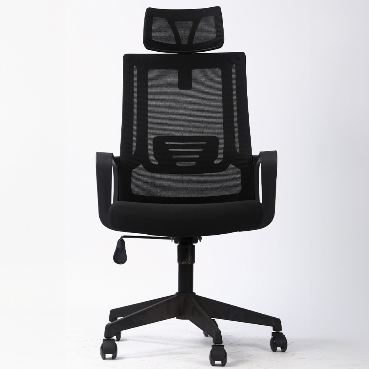 Cadeira de Escritório Bluecase Office Ergo Prime, Preta, Estrutura Preta, Ajustável, BCOP-01BKBK