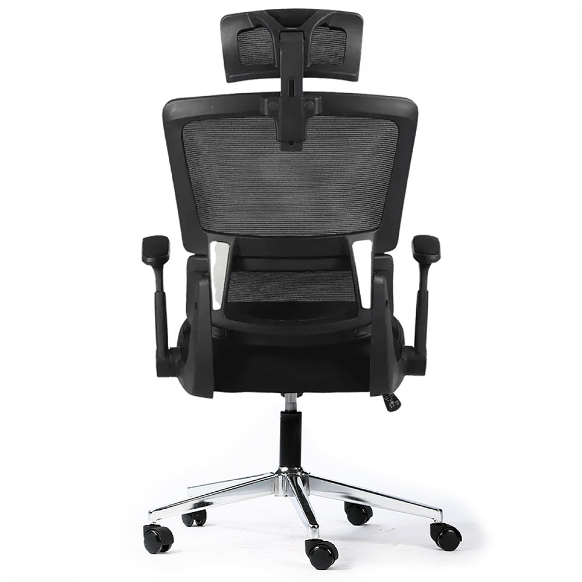 Cadeira de Escritório Bluecase Office Ergo Prime, Preto, Estrutura Preto, BCOP-03BKBK