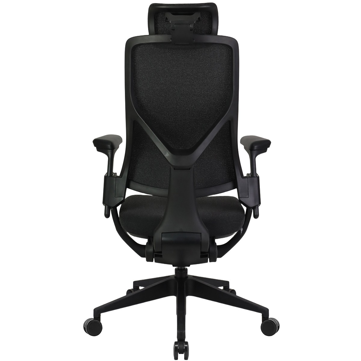 Cadeira de Escritório Dr. Office Adapt Plus, Ajustável, Tecido, 3D, Reclinável, Preta, DR-CH-APR3DBF