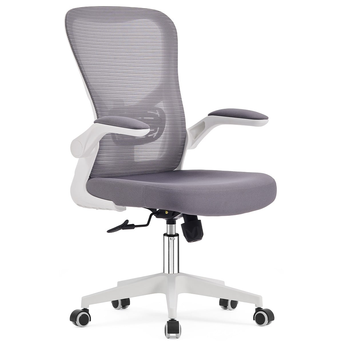 Cadeira de Escritório Dr. Office Daily, Mesh, Altura Ajustável, Suporta até 130kg, Cinza, DR-CH-DLR1DGF