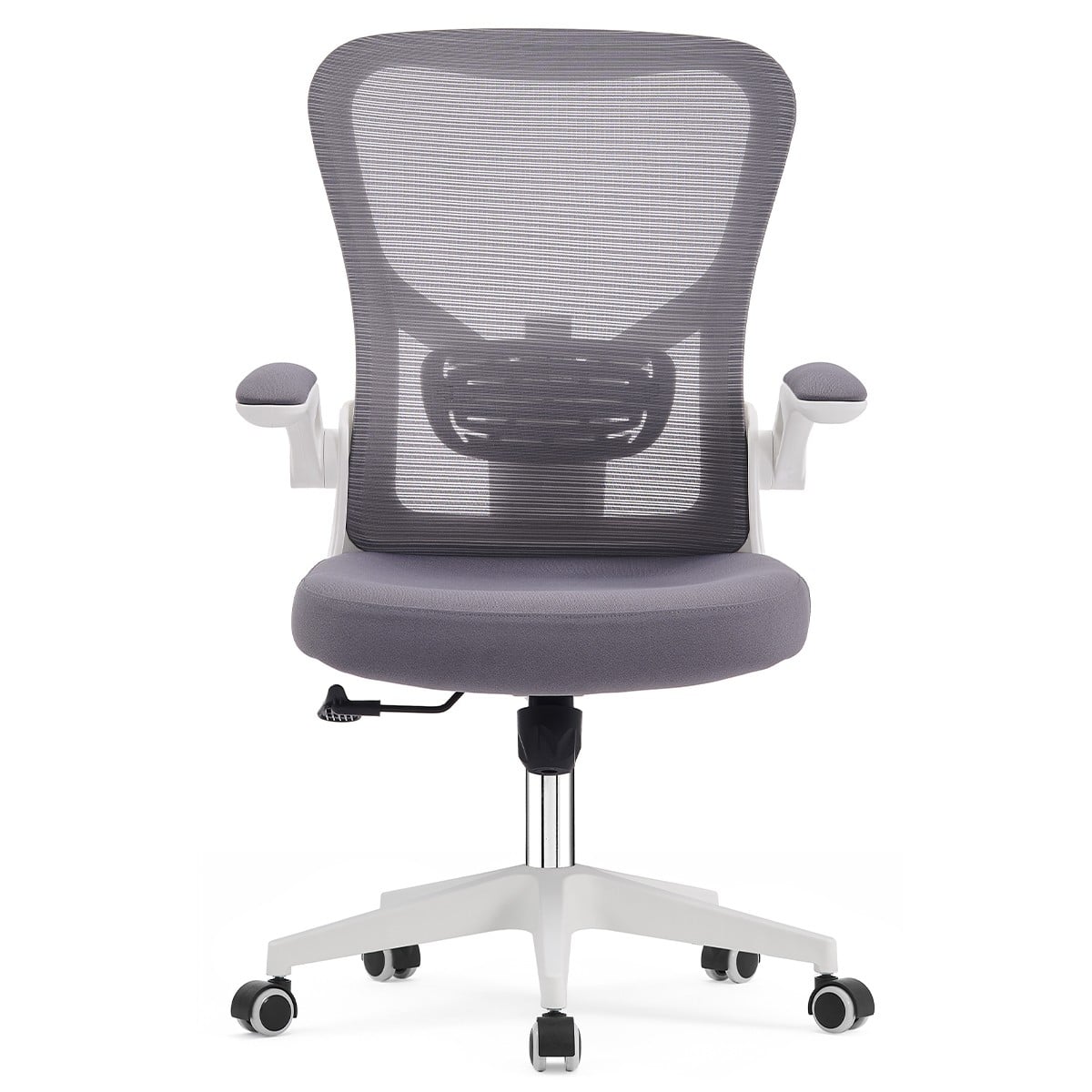 Cadeira de Escritório Dr. Office Daily, Mesh, Altura Ajustável, Suporta até 130kg, Cinza, DR-CH-DLR1DGF