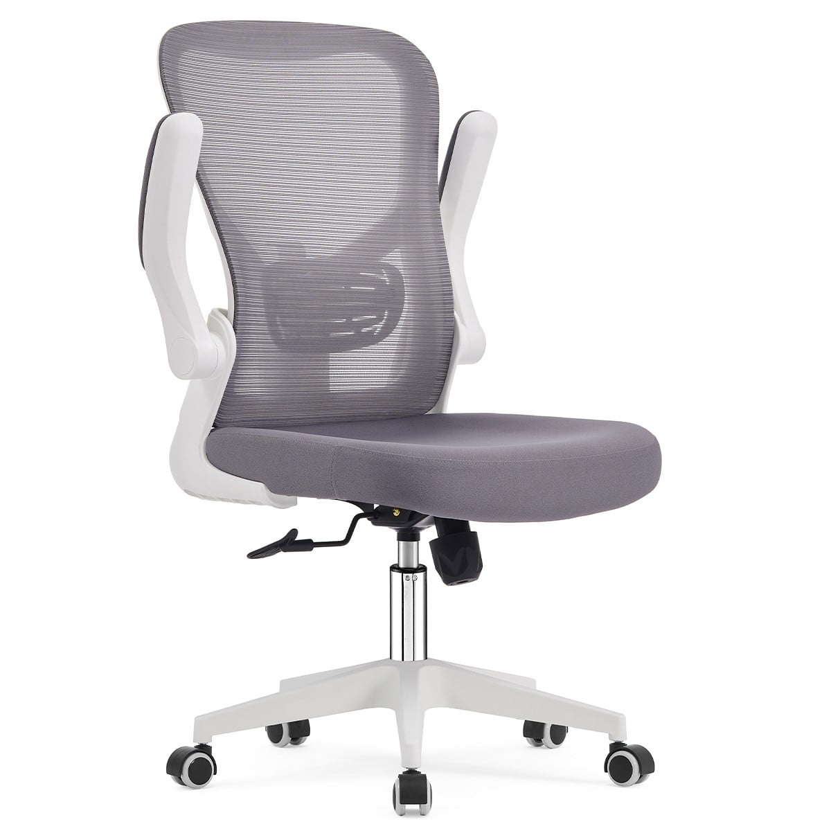 Cadeira de Escritório Dr. Office Daily, Mesh, Altura Ajustável, Suporta até 130kg, Cinza, DR-CH-DLR1DGF