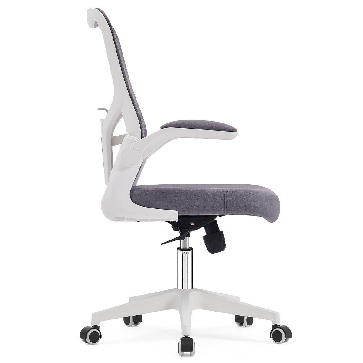 Cadeira de Escritório Dr. Office Daily, Mesh, Altura Ajustável, Suporta até 130kg, Cinza, DR-CH-DLR1DGF