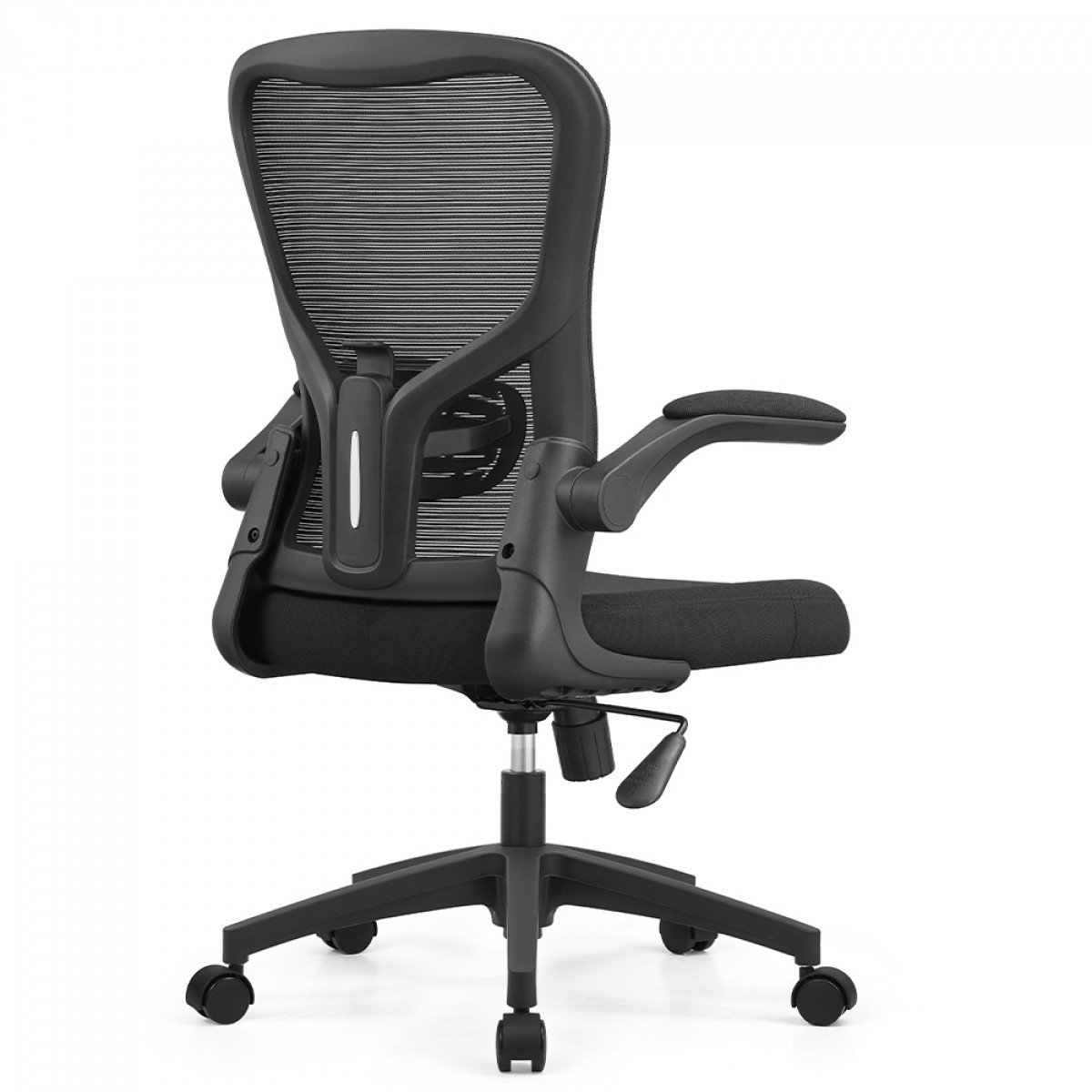 Cadeira de Escritório Dr. Office Daily, Mesh, Altura Ajustável, Suporta até 130kg, Preta, DR-CH-DLR1DBF