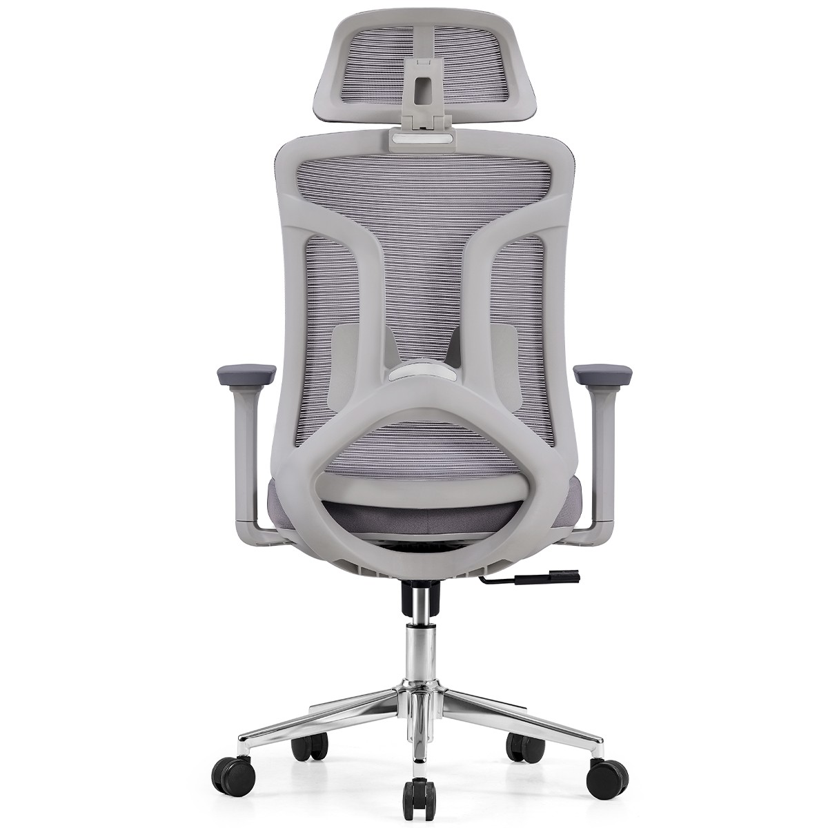 Cadeira de Escritório Dr. Office Ergo Pro, Cinza, Mesh, Altura Ajustável, DR-CH-EPR2DGH