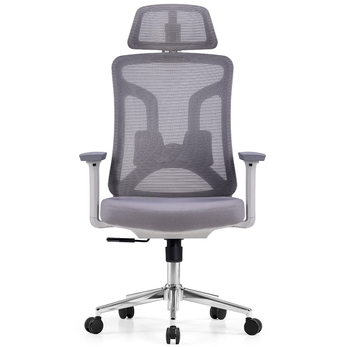 Cadeira de Escritório Dr. Office Ergo Pro, Cinza, Mesh, Altura Ajustável, DR-CH-EPR2DGH