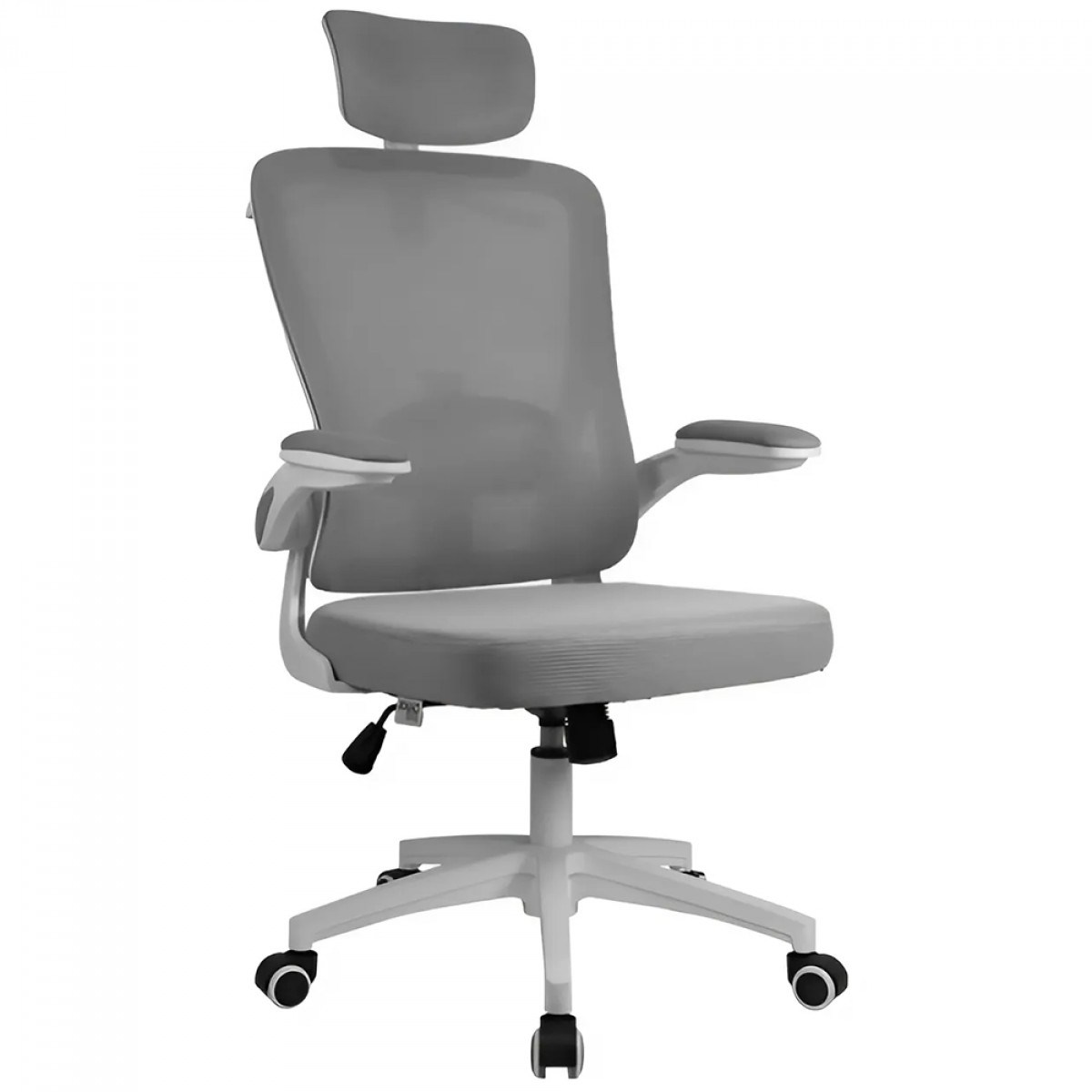 Cadeira De Escritório Dr. Office Handy, Ajustável, Ergonômica, Mesh, Cinza, DR-CH-HDN1DWG