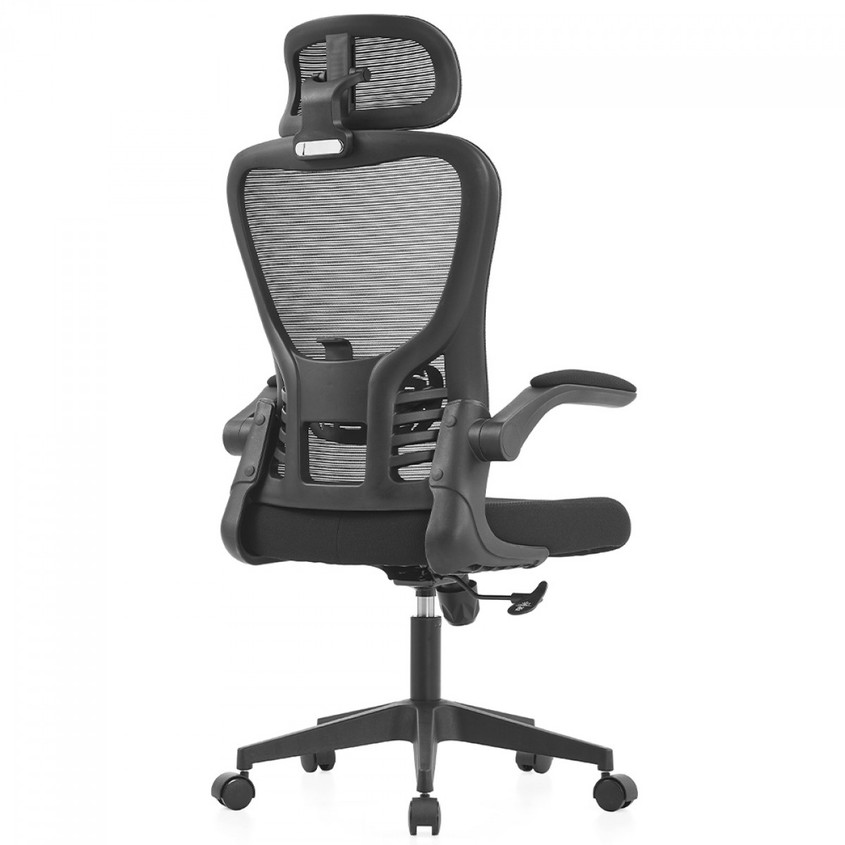 Cadeira De Escritório Dr. Office Handy V2, Mesh, Preta, DR-CH-HV2R1DBF