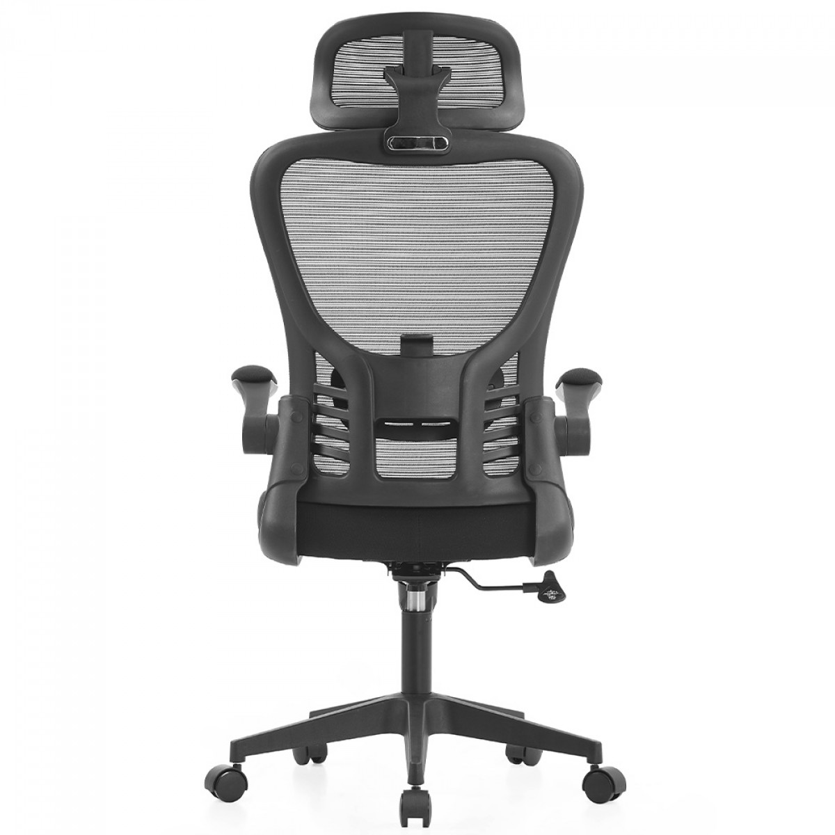 Cadeira De Escritório Dr. Office Handy V2, Mesh, Preta, DR-CH-HV2R1DBF