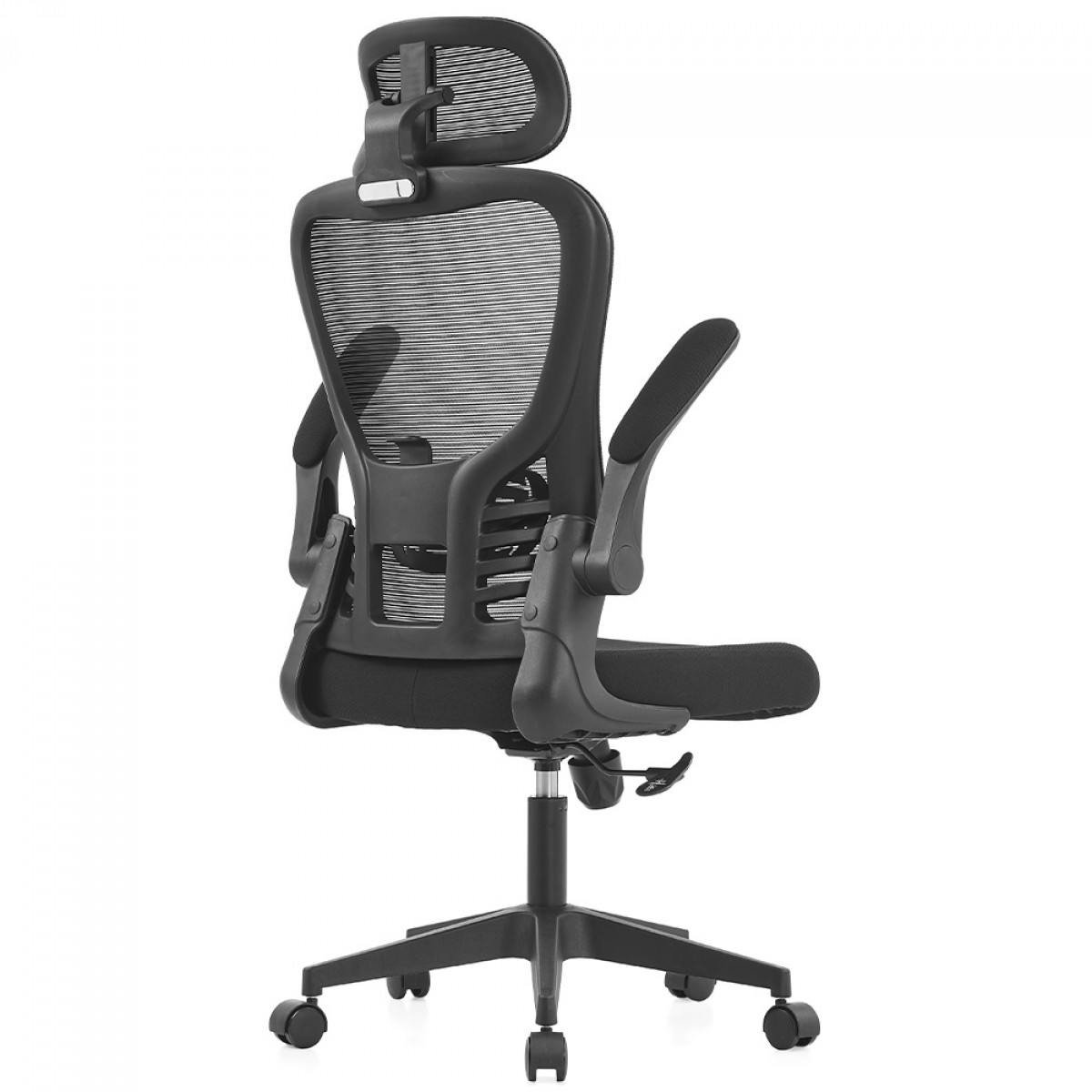 Cadeira De Escritório Dr. Office Handy V2, Mesh, Preta, DR-CH-HV2R1DBF