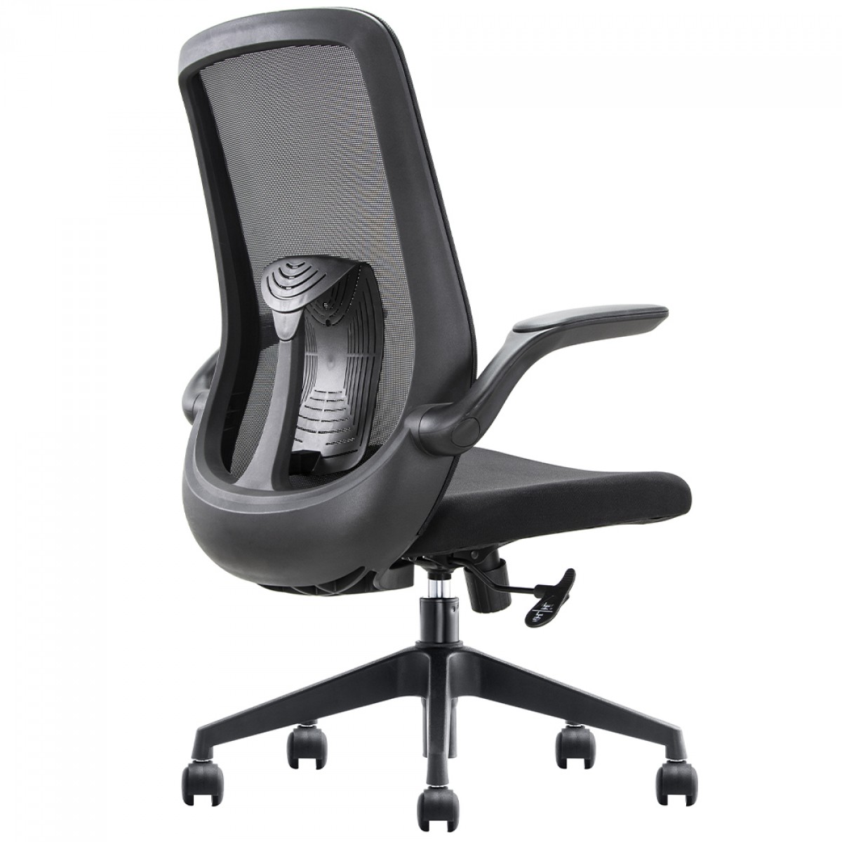 Cadeira De Escritório Dr. Office Versa, Ajustável, Mesh, Preto, DR-CH-VSR1DBF