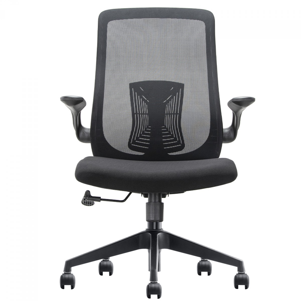 Cadeira De Escritório Dr. Office Versa, Ajustável, Mesh, Preto, DR-CH-VSR1DBF